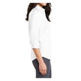 thumbnail image 3 of Mafoose Women's 3/4-Sleeve SuperPro Twill Shirt White X-Small, 3 of 5