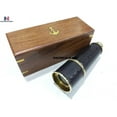 thumbnail image 6 of Brass Marine Nautical Vintage Telescope 18" Solid Telescope with Leather by NauticalMart, 6 of 6