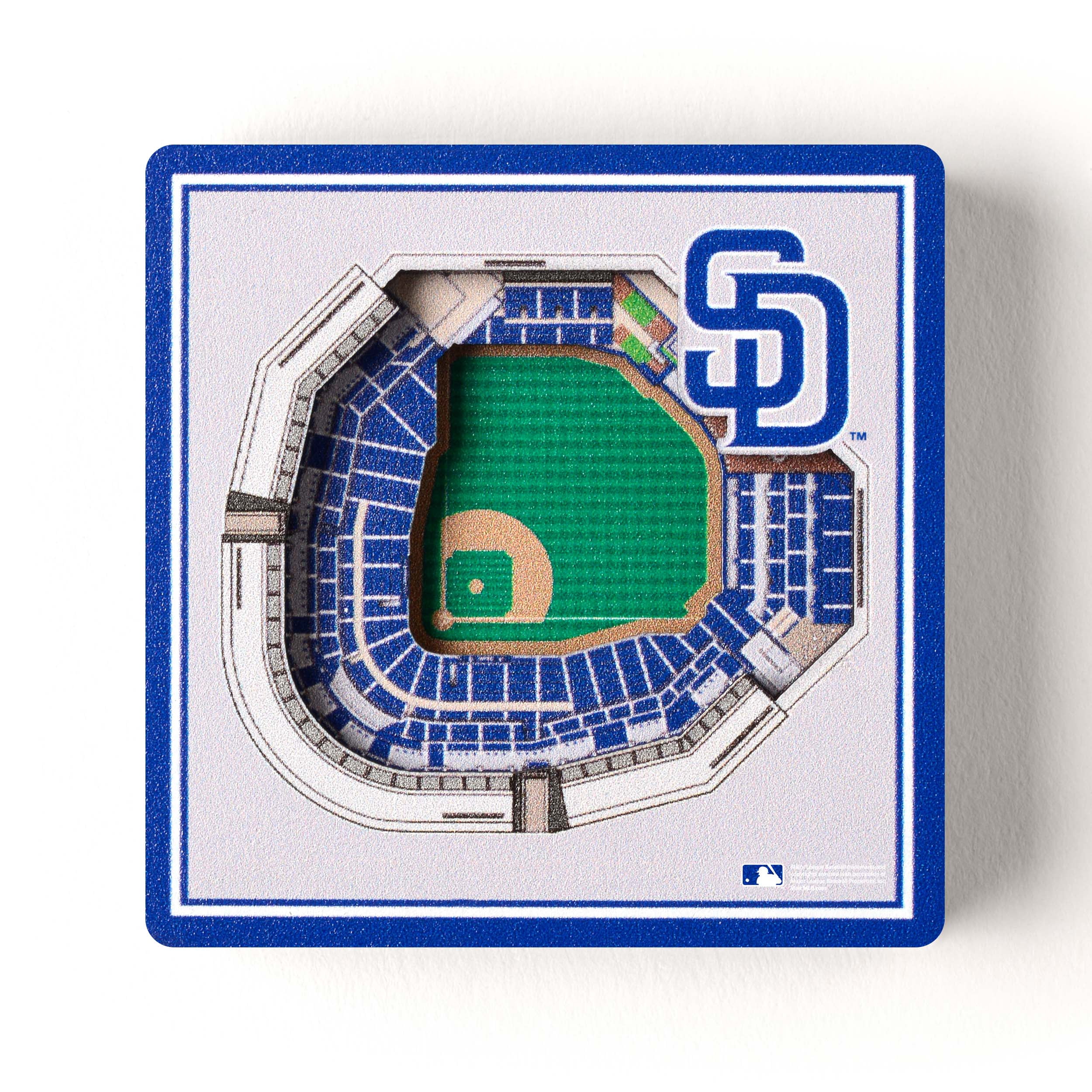 San Diego Padres Stadium View Magnet