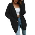 thumbnail image 2 of Women Fall Clothes Solid Color Blazers for Women Business Casual Outfits for Women Office Work Open Front Jacket, 2 of 9