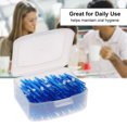 thumbnail image 3 of 80pcs Double-ended Toothpick Tooth Picks Floss Interdental Brush Stick Hygiene Tools, 3 of 7