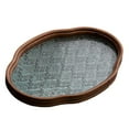 thumbnail image 3 of Begonia Tray Decorative Tray Dessert Countertop Bread Wooden Storage Tray Storage Tray Clear Small, 3 of 8