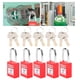thumbnail image 4 of Candado De Bloqueo, LOTO Lock 5 Juegos Candado De Etiquetado Candado De Bloqueo Para Transporte De Logística De Energía Nuclear, 4 of 8