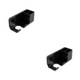 thumbnail image 1 of Moyic Estante de baño multifuncional ABS y estantes organizadores para un almacenamiento fácil y conveniente Estante de pared Nuevo negro nuevo negro 2Conjunto, 1 of 6