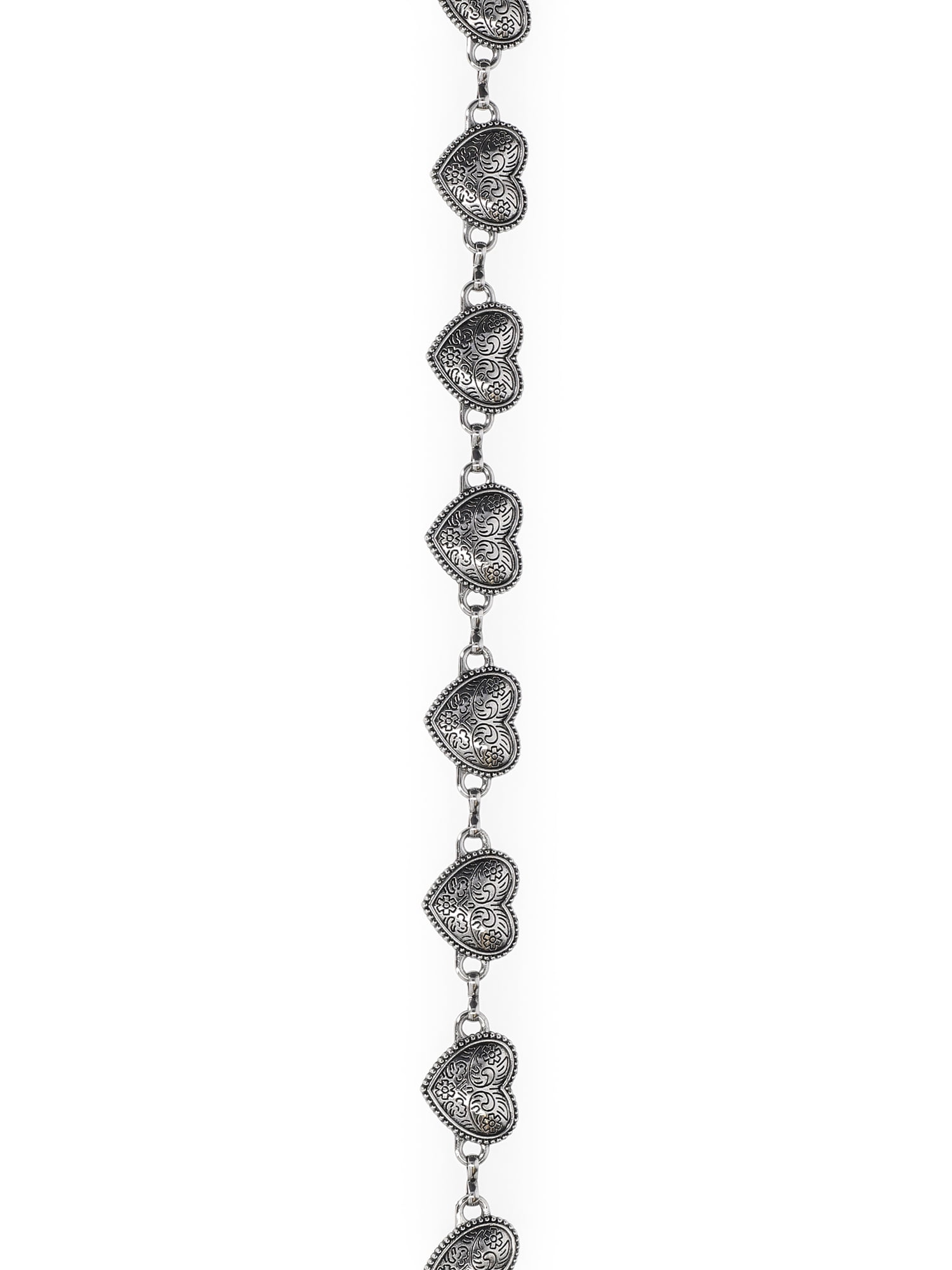 No Boundaries Women's Heart Chain Belt