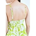thumbnail image 4 of Maxi vestido Roman Fashion Juvenil Verde Flores Talla M, 4 of 5