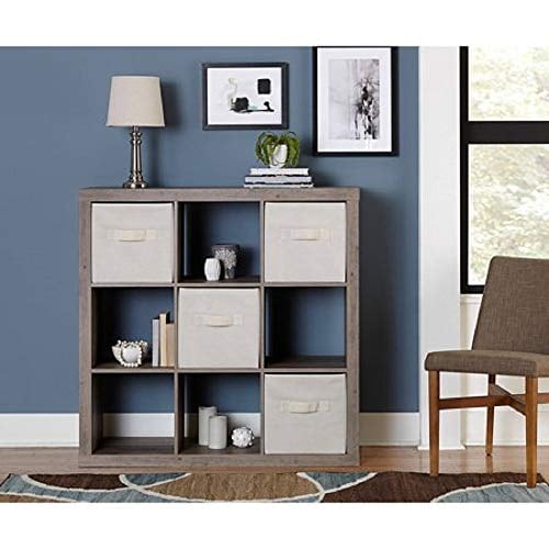Better Homes and Gardens. White, 4Cube Bookshelf Square Storage
