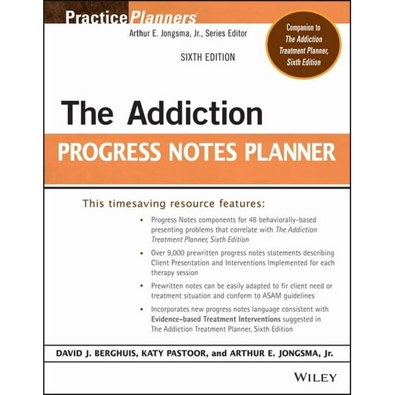 PracticePlanners The Addiction Progress Notes Planner, (Paperback)