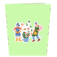 thumbnail image 5 of Rykamia Gardening Pop Up Card, 6x8", Gardener Greeting Card, Card for Wife, 5 of 9