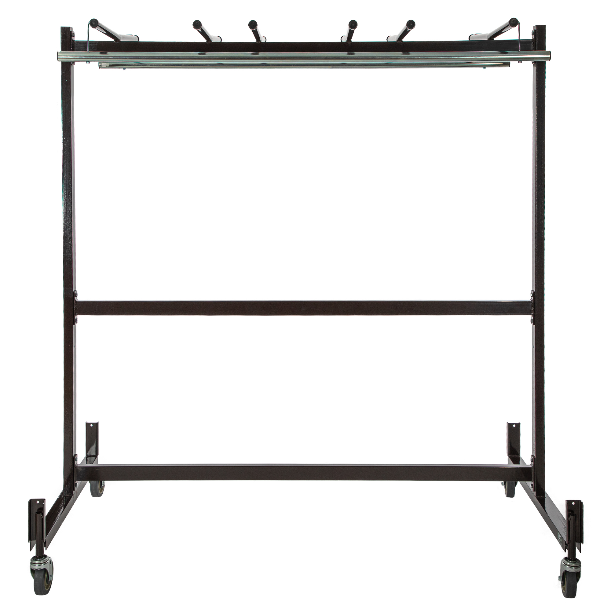Hampden Furnishings Preston Table, Chair & Coat Rack Storage Cart with Checkerette Bars