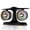 Black, variant on Modern Portable Dual-Head Desktop Fan, Jet Engine Fan, USB-C Rechargeable Table Fans with Colorful Lights, Ultra-long Battery, High-End Aviation Turbine Office Decor Gift for Men, Dad, Pilots (Black)