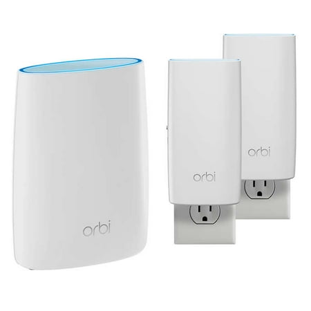 NETGEAR Orbi AC3000 Tri-band Whole Home Wi-Fi System RBK52W-100NAS