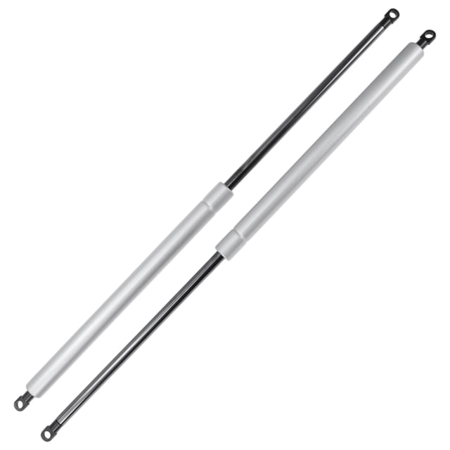 Unique Bargains Vérins à Gaz 600mm 1250N Ressorts à Gaz Ton Argent Acier Carbone 2 Pcs Boîte à Outils RV Couvercle de Boîte de Rangement Porte d'Armoire