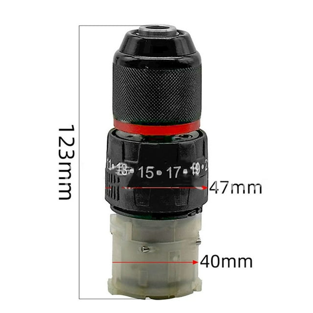 Bgsha Replacement Gear Box Impact Drill Gearbox For 12V16.8V21V Power tool part