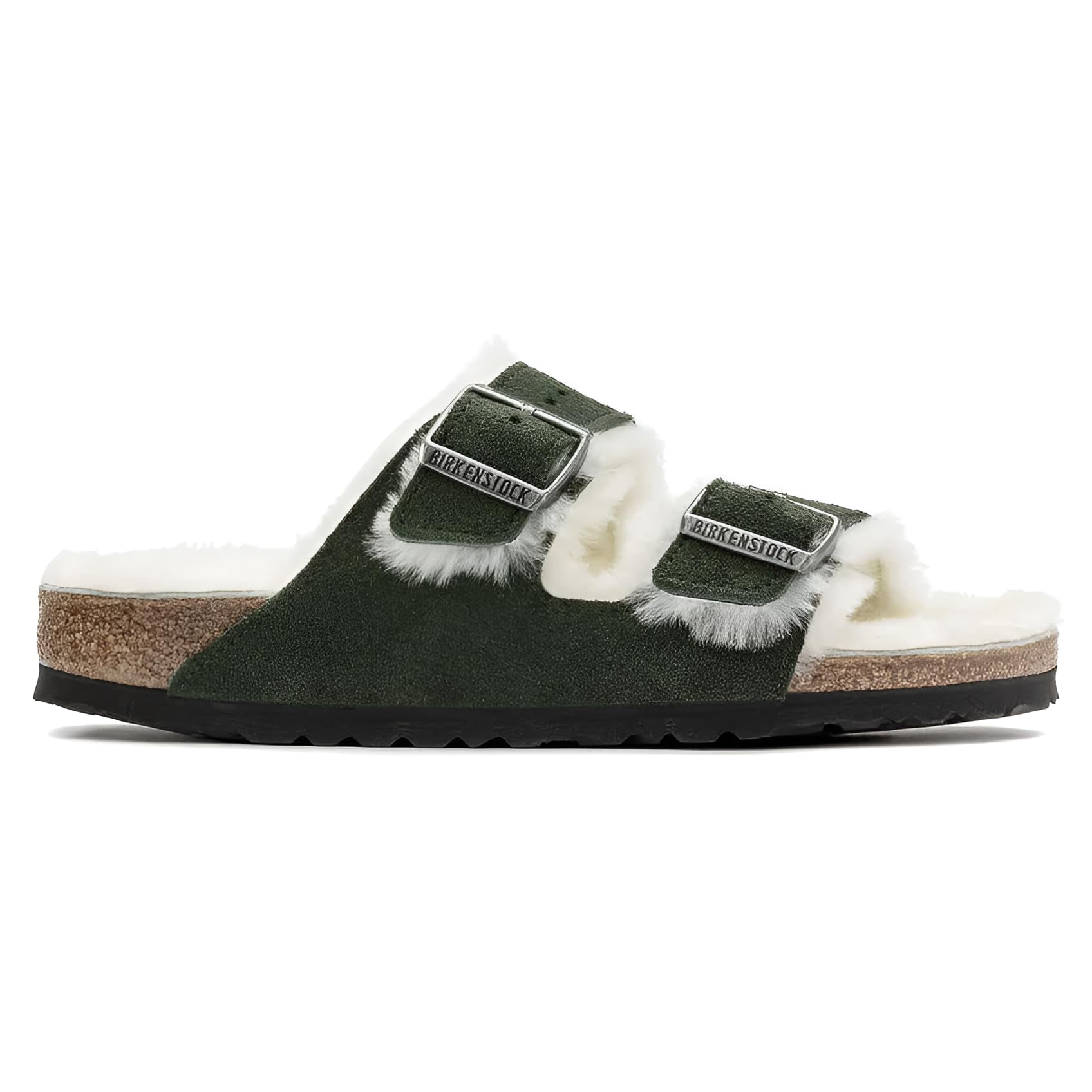 BIRKENSTOCK Arizona Shearling-Lined Suede Sandals - Cozy Comfort for Warm Winter Days - Multiple Color & Sizes