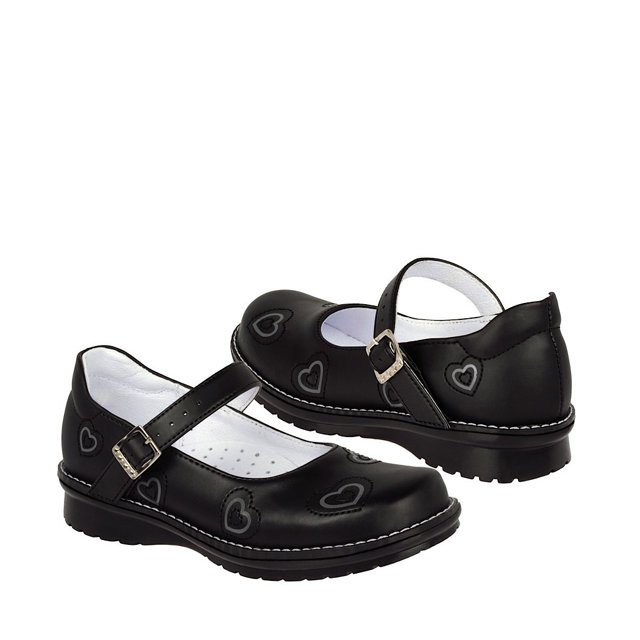 ZAPATOS CLASICOS DOMINIQ 594 18-21 SIMIPIEL NEGRO DOMINIQ 594