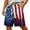 Red, variant on Swim Trunks Men Print Lightweight Walking Elastic Waist Beach Pants,Red,6XL