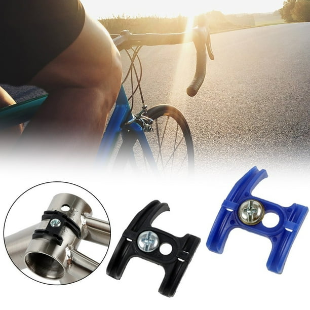 Qxke Bike Shifter Gear Cable Guide For Under Bottom Bracket With Fixing Screw Parts Black