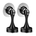thumbnail image 1 of Tope Para Puerta Magnético Succión De Acero Inoxidable, Negro, 1 of 3