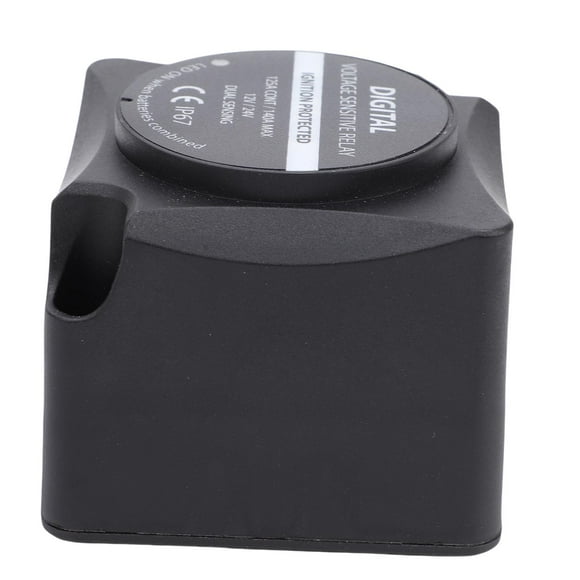 140A Dual Battery Isolator Voltage Sensitive Relay Smart VSR Automatic Charging for Car RV Boat Marine ATV UTV with IP67 Waterproof Rating