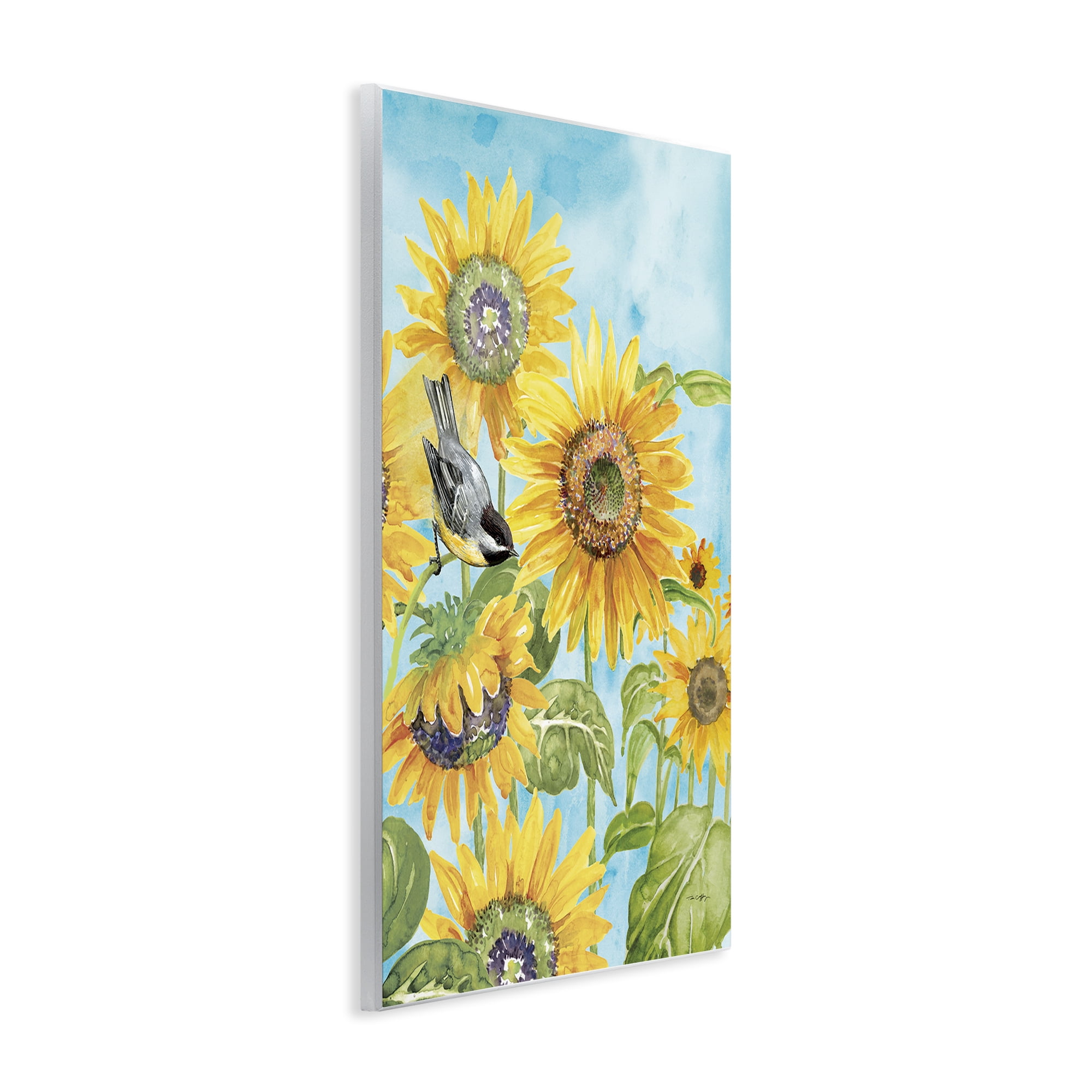 Stupell Industries Sunflower Honey Bird Wall Plaque Art, design by Tim Coffey