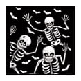 thumbnail image 2 of Ounissouiy Pegatinas de pared horribles de PVC para Halloween, decoración de paredes de papel para sala de estar, murales de bricolaje, papel tapiz de Kits de decoración para fiestas Ounissouiy HA067360-00, 2 of 6