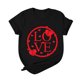 thumbnail image 1 of Camisas casuales de manga corta para mujer Tops Blusa con cuello en O con estampado del día de San Valentín Fridja  gope1055, 1 of 3