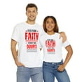 thumbnail image 4 of DJH Apparel | Feed Your Faith Starve Your Doubts Inspirational Unisex Tee, 4 of 4