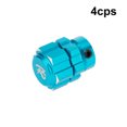 thumbnail image 2 of Bewildely Adaptador hexagonal profesional de 4 piezas, componente de 17mm, Kit de ajuste de conexión grueso ensanchado, repuesto para E-REVO Kits de construcción modelo Azul, 2 of 6