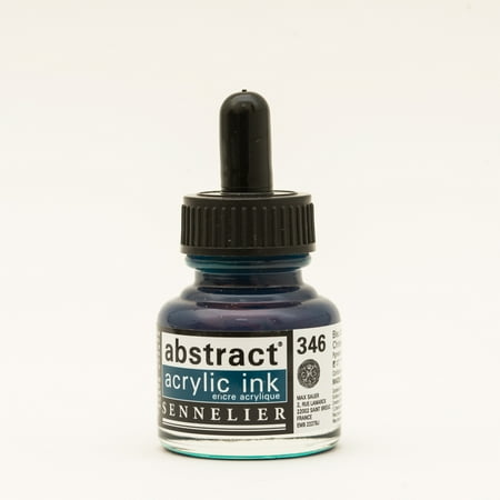 UPC: 3046451891535 | Sennelier Abstract Acrylic Ink 30ml Bottle Chinese Blue