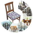thumbnail image 7 of Logiee Lavender Flowers Print Square Chair Seat Covers, Stretch Chair Seat Covers,Seat Chair Slipcover, Non-Slip Chair Slipcover,Furniture Protector for Indoor and Outdoor-Four Pieces, 7 of 7