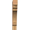 thumbnail image 2 of Ekena Millwork 6"W x 34"D x 40"H Olympic Block Rough Sawn Bracket, Western Red Cedar, 2 of 4