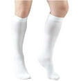 thumbnail image 2 of Truform Surgical Stockings, 18 mmHg Compression for Men and Women, Knee High Length, Closed Toe, White - Medium, 2 of 4