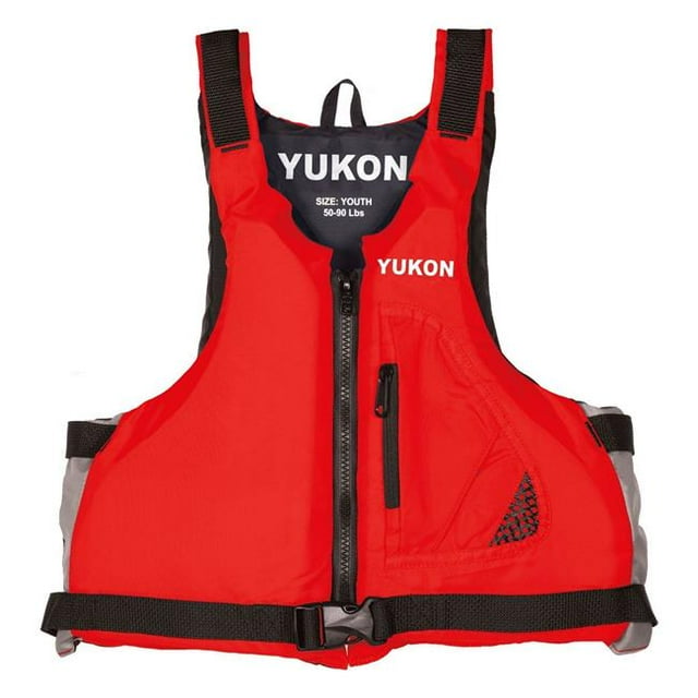 Yukon&# Veste de Pagaie de Base 44; Rouge Foncé - Universel
