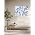thumbnail image 5 of Blue Botanical Wall Art for Living Room, Canvas Picture Wall Decor for Bathroom Bedroom, Vintage Botanical Birds Painting Artwork for Office Kitchen Hallway Dining Room Home Decorations 24"x32", 5 of 8