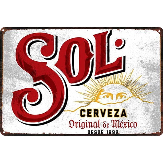 Cartel de placa de Metal con marca de cerveza, Bar, Pub, placas de estaño, pintura Vintage, carteles de arte de pared Tmvgtek Para estrenar