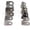 C, variant on Applicable to jfqm Swing Arm Mount Brackets with Bushings Hanging Lugs Suspension Accessories Fit for ATV Go Kart UTV Buggy Quad Bike Scooter (Color : G)