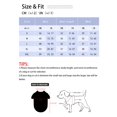thumbnail image 3 of 1pc Mustache Patterned Gentleman Style Pet Dog Clothes, Suit For Party, Wedding, 3 of 5
