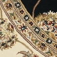 thumbnail image 5 of Nourison Nourison 2000 90" x 114" Oval Wool Indoor Rug in Black Persian, 5 of 9