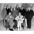 thumbnail image 2 of Allies Of The Pacific War Council Met At The White House On June 25 History (36 x 24), 2 of 2