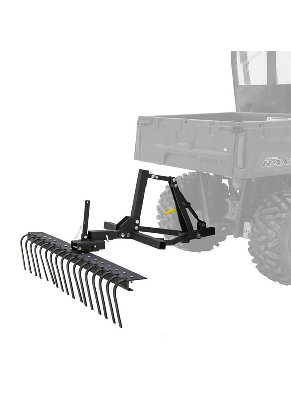Black Widow 3-Point ATV/UTV Attachment System with Rake Kit