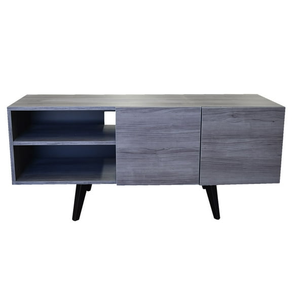 Mueble para TV de 50' Hogare Gris storm Centro de entretenimiento Diseño Moderno