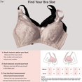 thumbnail image 7 of BIMEI Women Everyday Bra for Mastectomy Silicone Breast Inserts 2424,Beige,38B, 7 of 7