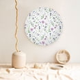 thumbnail image 5 of Zufioo Watercolor Wildflower Print Bone China Decorative Plate, Ceramic Dinner Plate with Stand Ceramic Decoration Homewares-6in, 5 of 6