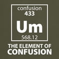 thumbnail image 3 of CafePress - The Element Of Confusion T Shirt - Men's Classic Graphic Cotton T-Shirt, 3 of 4