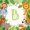 Green B, variant on Feelyou Kawaii Bear Lion Animal Bed Spread Queen for Boys Girls, Green Palm Leaf Letter H Queen Coverlet Set, 3 Pieces