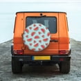 thumbnail image 6 of Pofeuu Watermelon Print Spare Tire Wheel Cover for Car Truck SUV Camper Universal Fit Spare Tire Cover RV Spare Tire Covers-17 inch, 6 of 6