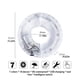 thumbnail image 3 of Soidarity Luz LED inteligente para rueda de bicicleta, lámpara de radios con sensor de de buena resistencia, luces de colores gruesos, Ciclismo Sentido de luz/choque Soidarity OD028294-01, 3 of 6