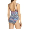 thumbnail image 2 of DSF Riviera Tiles One-Piece Swimsuit, Cerise, 16W, 2 of 2