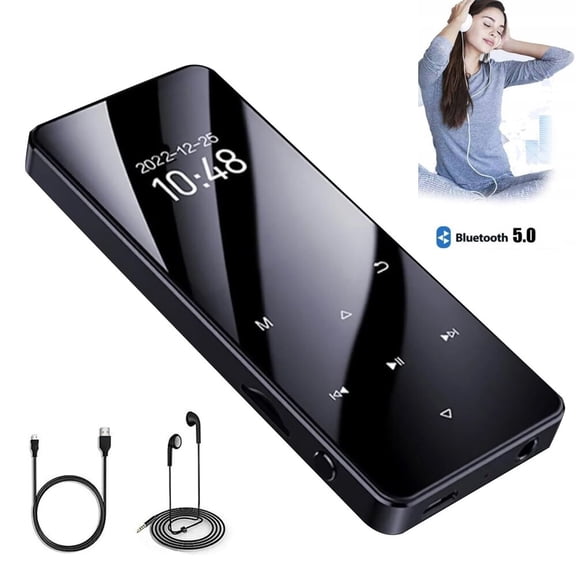 FungLam MP4/MP3 Player Support 128GB Bluetooth Lossless Music FM Radio Recorder Sport US